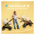 Cybex e-Gazelle S Electronic Assist Single-to-Double Stroller